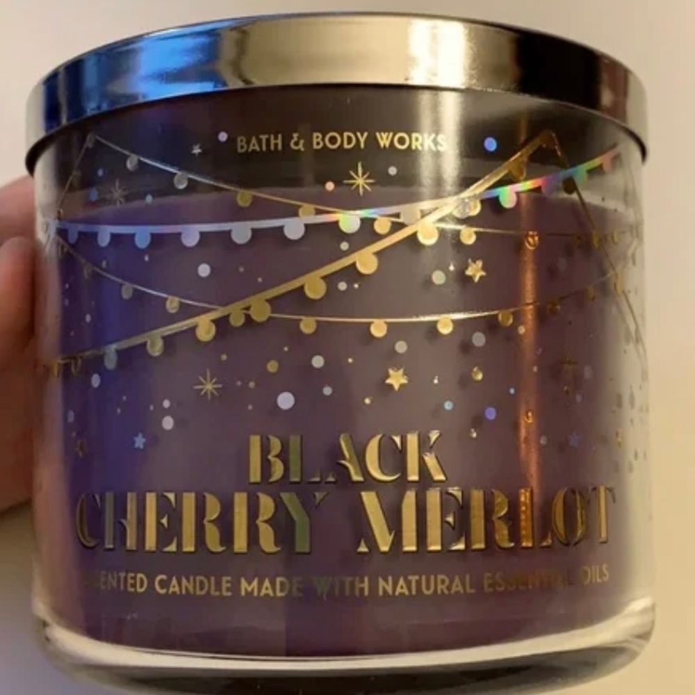Bath and Body Works Black Cherry Merlot Candle